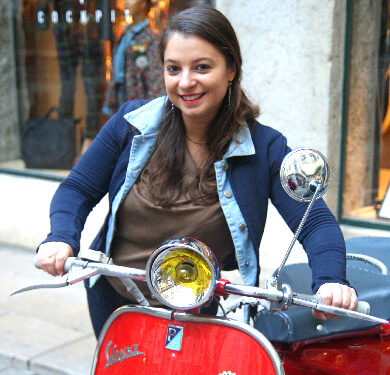 Chloé Donin, prof d'italien
