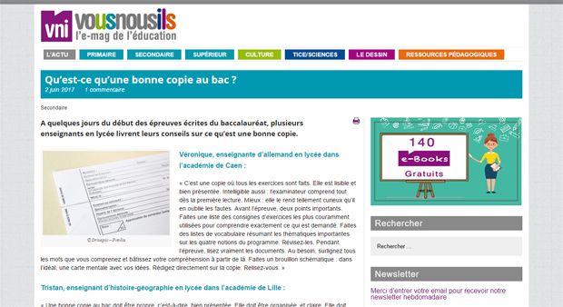 Rédaction pour VousNousIls